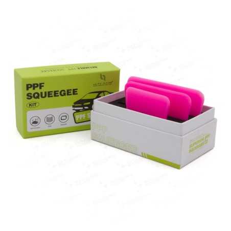 Ulty Nano PPF Squeegee Kit Pink 3 szt. - rakle do folii