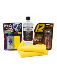 Zestaw do zabezpieczania szyb