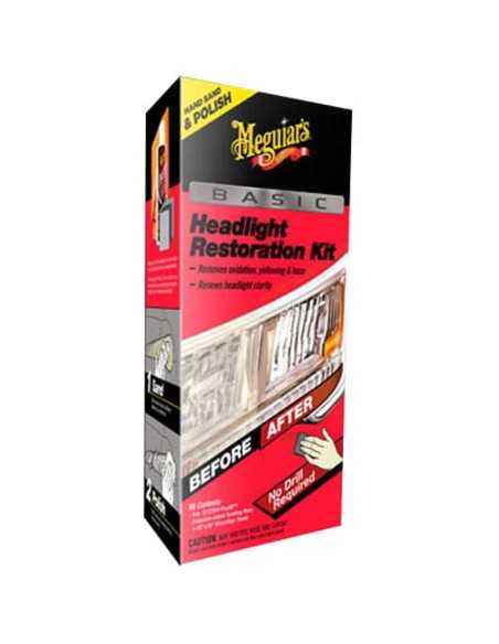 Meguiar's Basic Headlight Restoration Kit - zestaw do renowacji reflektorów