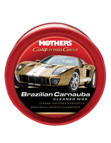 Mothers California Gold Brazilian Carnauba Cleaner Wax Pasta - wosk lekko ścierny