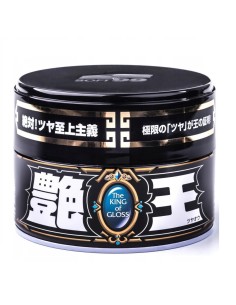 Soft99 The King of Gloss Dark 300g - twardy wosk samochodowy do ciemnych lakierów