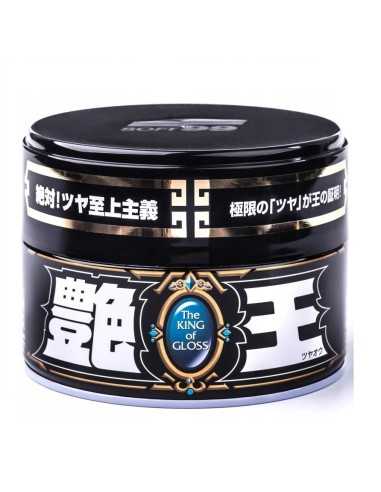 Soft99 The King of Gloss Dark 300g - twardy wosk samochodowy do ciemnych lakierów