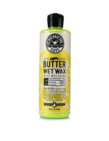 Chemical Guys Butter Wet Wax Cream 473ml - wosk z zawartością carnauby i polimerów