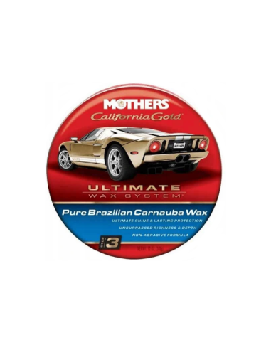 Mothers California Gold Pure Brazilian Carnauba Wax Pasta - naturalny wosk samochodowy