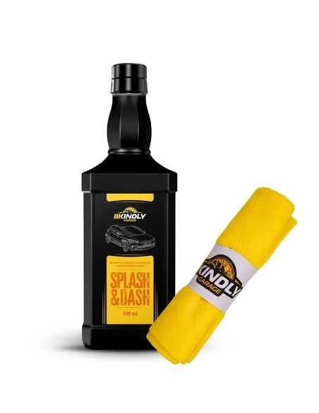 Zestaw Kindly Garage Splash & Dash 500ml + fibra żółta