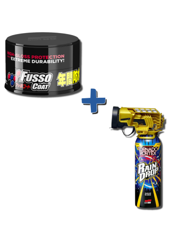 Zestaw New Fusso Coat 12 Months Dark + Soft99 Rain Drop Tornado Vortex 300 ml