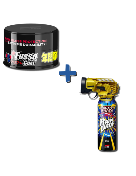 Zestaw New Fusso Coat 12 Months Dark + Soft99 Rain Drop Tornado Vortex 300 ml