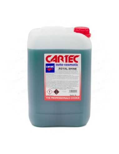 Cartec Royal Shine 6L - skoncentrowany wosk polimerowy przyśpiesza proces osuszania auta idealny na myjnię