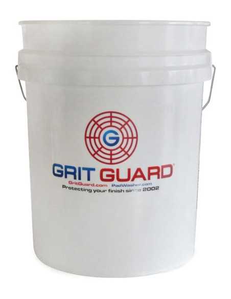 Grit Guard 5 Gallon Bucket - białe wiadro detailingowe