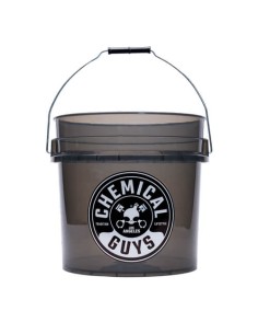 Chemical Guys Transparent Black Carwash Bucket 19L - wiadro detailingowe