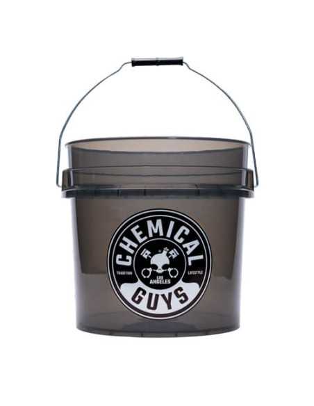 Chemical Guys Transparent Black Carwash Bucket 19L - wiadro detailingowe