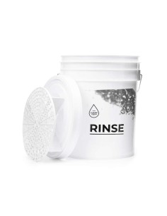 CleanTech Bucket Rinse + Separator + Lid Set 20L - wiadro detailingowe z separatorem i pokrywą