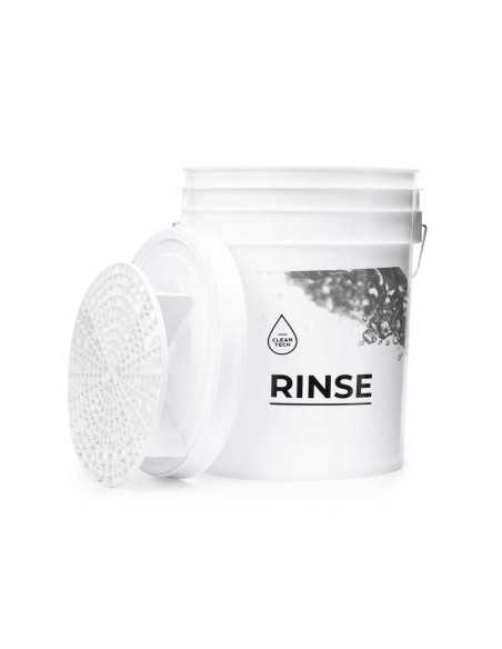 CleanTech Bucket Rinse + Separator + Lid Set 20L - wiadro detailingowe z separatorem i pokrywą