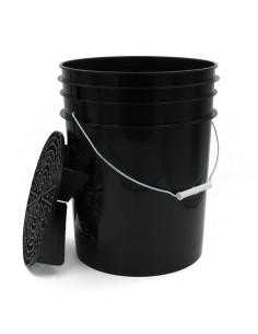 Car-Glow Wiadro Czarne 20L - z separatorem