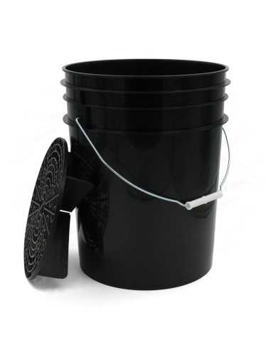 Car-Glow Wiadro Czarne 20L - z separatorem