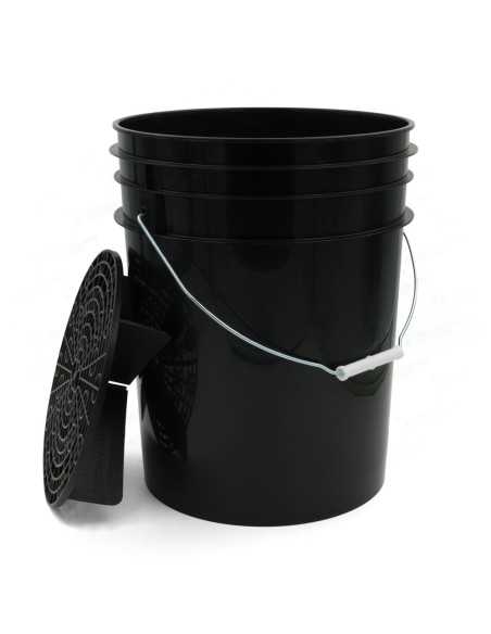 Car-Glow Wiadro Czarne 20L - z separatorem