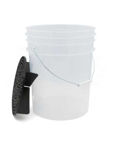 Car-Glow Wiadro Transparentne 20L - z separatorem