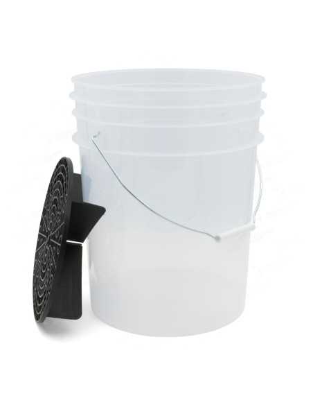 Car-Glow Wiadro Transparentne 20L - z separatorem