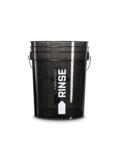FX Protect Wash Bucket RINSE Black 20L - wiadro detailingowe do mycia