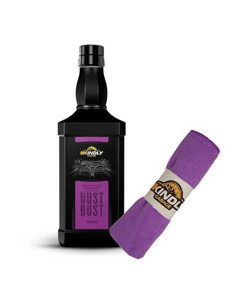 Zestaw Kindly Garage Dust Bust 500ml + fibra fioletowa