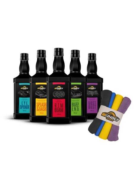 Zestaw kosmetyków Kindly Garage + zestaw fibr bez Torby