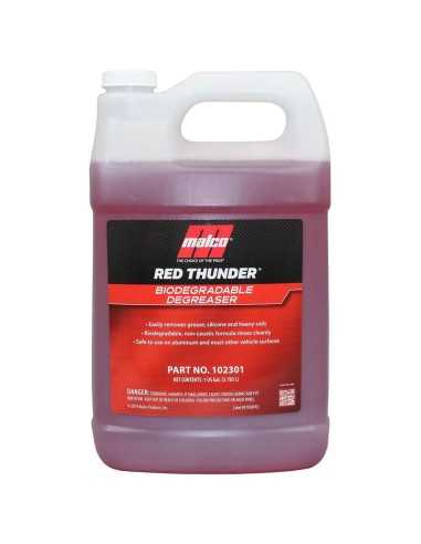 Malco Red Thunder Deagreaser 3,785L - skoncentrowany odtłuszczacz do powierzchni