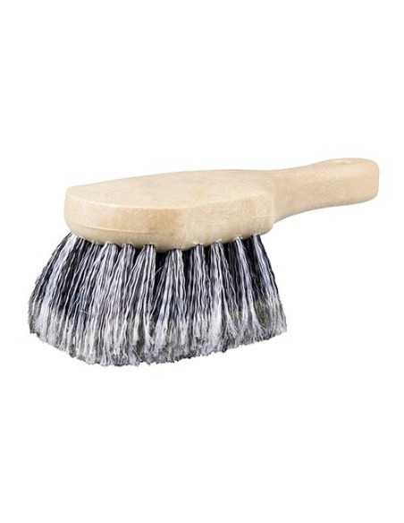 Chemical Guys Flagged Tip Short Handle Brush - szczotka do czyszczenia kół