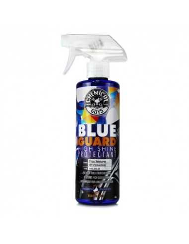 Chemical Guys Blue Guard II Wet Look Dressing 473ml - Dressing na tworzywa zewnętrzne mocno podbijający efekt wet look