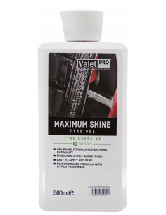 ValetPRO Maximum Shine Tyre Gel 500ml -dressing do oon