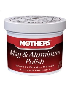 Mothers Mag & Aluminum Polish 141g - pasta do polerowania aluminium, felg