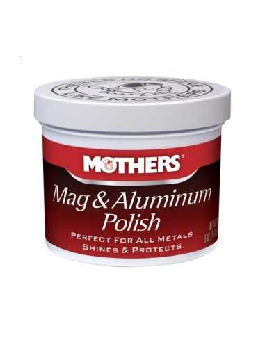 Mothers Mag & Aluminum Polish 141g - pasta do polerowania aluminium, felg