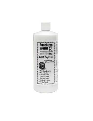 Poorboy's Bold N Bright Gel 946ml - dressing do opon, satynowe wykończenie