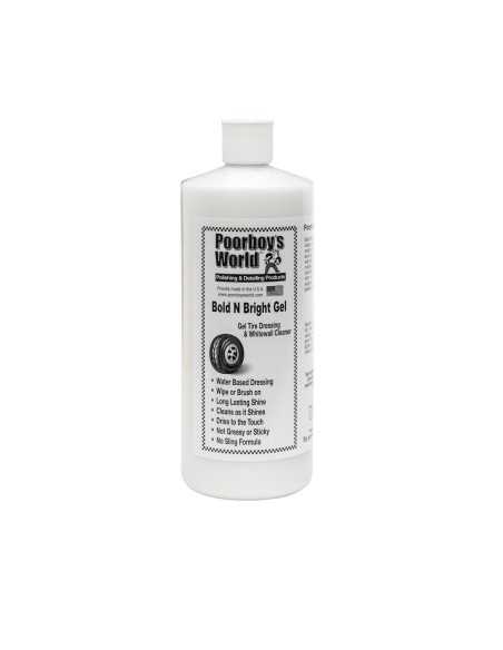 Poorboy's Bold N Bright Gel 946ml - dressing do opon, satynowe wykończenie