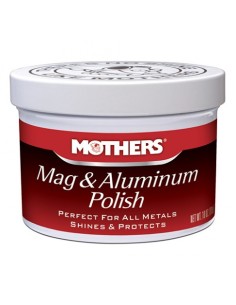 Mothers Mag & Aluminum Polish 283g - pasta do polerowania aluminium, felg