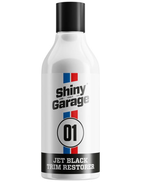 Shiny Garage Jet Black Trim Restorer 500ml -dressing do plastików zewnętrznych