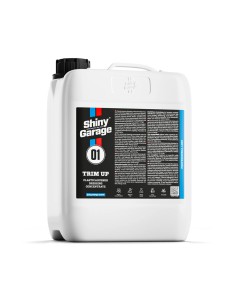 Shiny Garage Trim Up 5L - profesjonalny dressing do opon, plastików i gum