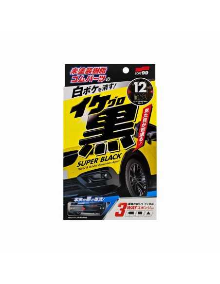 Soft99 Super Black Plastic and Rubber Restoration - środek do renowacji oraz ochrony plastików i gumy