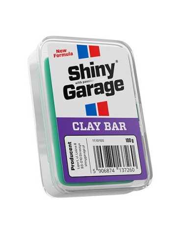 Shiny Garage Clay Bar 100g - delikatna zielona glinka do lakieru