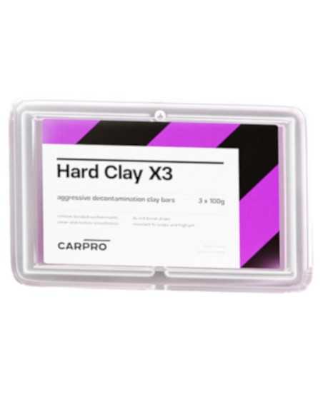 CarPro Hard Clay Set X3 - Twarda glinka do czyszczenia lakieru 3x100g