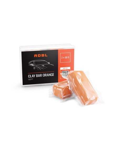 ADBL Clay Bar Orange 2x50g - miękka glinka do lakieru