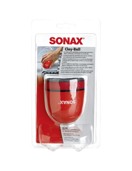 SONAX Clay Ball -aplikator z glinką do czyszczenia lakieru