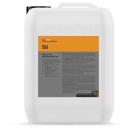 Odtłuszczacz na bazie alkoholu służący do usuwania olejów silikonowych