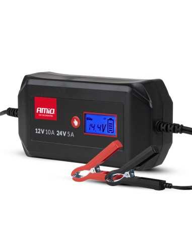 AMiO 04525 - prostownik cyfrowy Wet Max 10A 12/24V