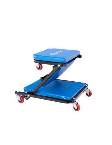 GEKO Leżanka warsztatowa - taboret 2w1