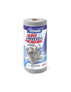 Tenzi Mikrofibry na rolce SZARE 20szt. 35x35cm