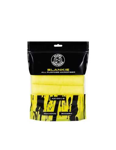 Blend Brothers BLANKIE 5-Pack Microfiber Yellow 40x40cm - zestaw 5 sztuk uniwersalnych mikrofibr