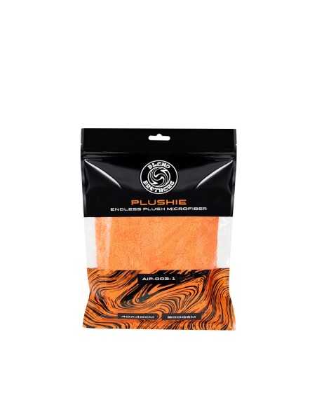 Blend Brothers PLUSHIE Microfiber Orange 40x40cm - delikatna mikrofibra do lakieru