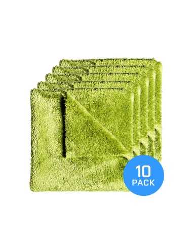 FX Protect Mikrofibra Grassy Green Boa 40x40 10pc - mikrofibra bezkrawędziowa