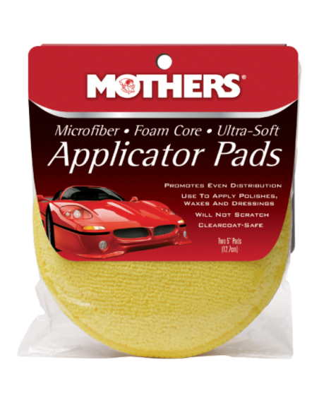 Mothers Microfiber Applicator Pads 2 szt. - aplikator z mikrofibry do wosków, sealantów, dressingów