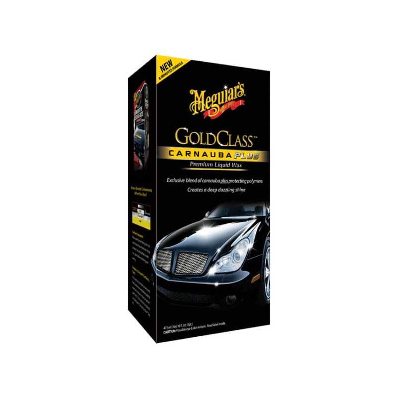 Meguiar’s Gold Class Carnauba Plus Liquid Wax – premium wosk w płynie dla perfekcyjnego połysku
